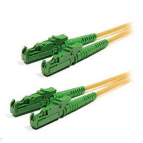 Duplexní patch kabel SM 9/125, OS2, E2000(APC)-E2000(APC), LS0H, 2m