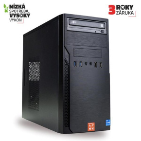oLYNX Office i5 12400 16GB 512G SSD NVMe DVD±RW W11P - záruka 60 mesiacov