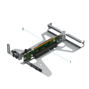 DELL Riser Config 2 Butterfly Gen4 Riser (x8/x8) PowerEdge R360 CK