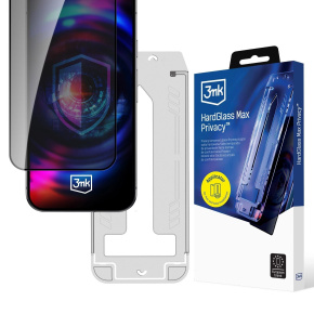 3mk Hardglass Max Privacy FrameFit pro Apple iPhone 15/16