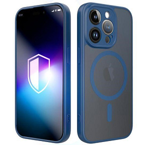 3mk ochranný kryt Misty MagCase Blue pro Apple iPhone 14 Pro 3mk ochranný kryt Misty MagCase Blue pro Apple iPhone 14 Pro
