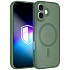 3mk ochranný kryt Misty MagCase Green pro Apple iPhone 16