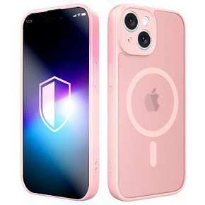 3mk ochranný kryt Misty MagCase Pink pro Apple iPhone 14 3mk ochranný kryt Misty MagCase Pink pro Apple iPhone 14