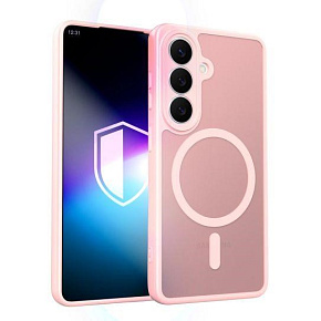 3mk ochranný kryt Misty MagCase Pink pro Samsung Galaxy S26 3mk ochranný kryt Misty MagCase Pink pro Samsung Galaxy S26