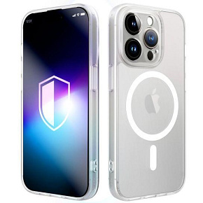 3mk ochranný kryt Misty MagCase White pro Apple iPhone 14 Pro 3mk ochranný kryt Misty MagCase White pro Apple iPhone 14 Pro