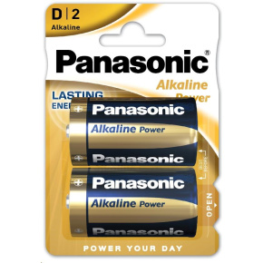 BAZAR - PANASONIC Alkalické baterie Alkaline Power LR20APB/2BP D 1,5V (Blistr 2ks) - Poškozený obal (Komplet) BAZAR - PANASONIC Alkalické baterie Alkaline Power LR20APB/2BP D 1,5V (Blistr 2ks) - Poškozený obal (Komplet)