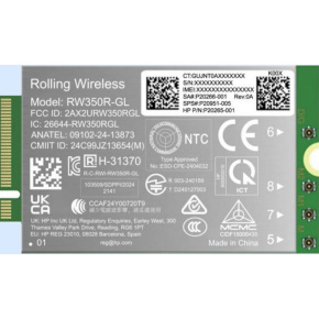 HP 4G LTE-Advanced Pro (Cat 19) WWAN (EB 8 G1i/G1a, EB X G1i, ZB 8 G1i/G1a)