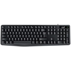 BAZAR - GENIUS klávesnice KB-117, Drátová, Copilot, USB, černá, CZ+SK layout - Poškozený obal (Komplet)