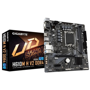 GIGABYTE MB Sc LGA1700 H610M K V2, Intel H610, 2xDDR4, DP, HDMI, mATX GIGABYTE MB Sc LGA1700 H610M K V2, Intel H610, 2xDDR4, DP, HDMI, mATX