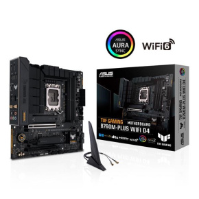 BAZAR - ASUS MB Sc LGA1700 TUF GAMING B760M-PLUS WIFI D4, Intel B760, 4xDDR4, 1xDP, 1xHDMI, WI-FI, mATX (Bez příšlušenst