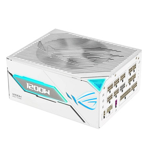 ASUS zdroj ROG Thor 1200W WHITE Platinum III, 135mm, Plně modulární, 80 Plus Platinum, ATX 3.1 ASUS zdroj ROG Thor 1200W WHITE Platinum III, 135mm, Plně modulární, 80 Plus Platinum, ATX 3.1