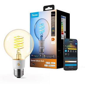 Govee Smart žárovka G80 RGBWW 5W-40W 500lm E27 Long Life, Matter Govee Smart žárovka G80 RGBWW 5W-40W 500lm E27 Long Life, Matter