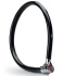 Master Lock Ocelové kombinační lanko na kolo  8631_55cm, černé