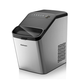 Rohnson výrobník ledu, 135 W, 15 kg za den, automatické čištění, chladivo R600a
