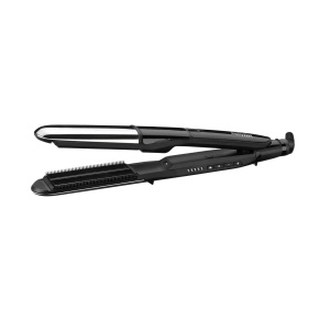 BAZAR - BaByliss ST496E žehlička na vlasy, 5 teplot, LED indikátor, napařování, černá / stříbrná - Poškozený obal