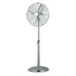 BAZAR - Orava SF-200 X stojanový kovový ventilátor, 3 stupně rychlosti, automatické otáčení, stříbrná - Poškozený obal (