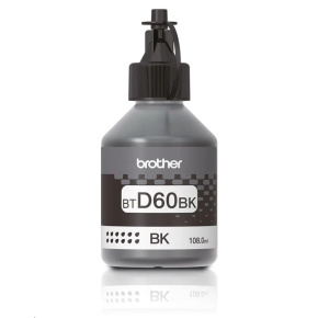 BAZAR - BROTHER INK BT-D60BK black pro T4xx, T5xx, T7xx, T9xx cca 6000 stránek, bezpigmentový - INKTANK - Poškozený obal BAZAR - BROTHER INK BT-D60BK black pro T4xx, T5xx, T7xx, T9xx cca 6000 stránek, bezpigmentový - INKTANK - Poškozený obal