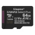 Kingston MicroSDXC karta 64GB Canvas Select Plus, U1, V10, A1
