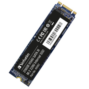 VERBATIM SSD Vi560 S3 M.2 256GB SATA III, W 520/ R 470MB/s