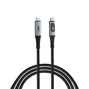 VERBATIM Kabel USB-C Sync & Charge, 100W, s displejem, 120cm VERBATIM Kabel USB-C Sync & Charge, 100W, s displejem, 120cm