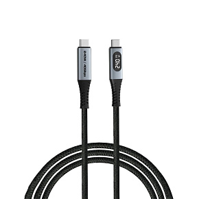 VERBATIM Kabel USB4 Sync & Charge, 240W, s displejem, 120cm VERBATIM Kabel USB4 Sync & Charge, 240W, s displejem, 120cm