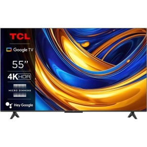 TCL 55P655 55" TV, 4K Ultra HD, LED, Google TV, HDR, MagiConnect T-cast, WiFi, Bluetooth, Dolby Audio