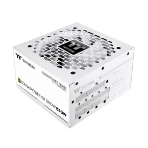 THERMAL TAKE zdroj 850W Toughpower GT, 120mm, Plně modulární, 80+ Gold, bílá