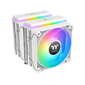 THERMAL TAKE Chladič CPU Astria 600 ARGB, 2x120mm, LGA1851, AM5, bílá