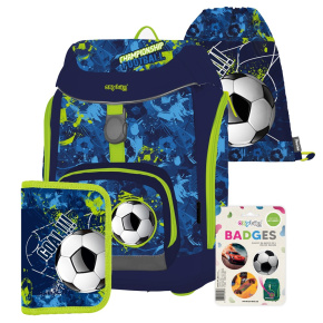 Školská taška (4-dielny set) OXY Sherpy - Futbal