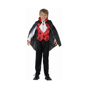 Detský elegantný kostým Upír, veľkosť 130/140 cm