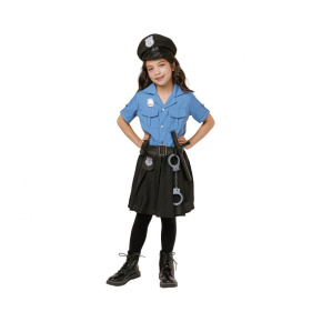 Detský kostým Policajtka, veľkosť 110/120 cm