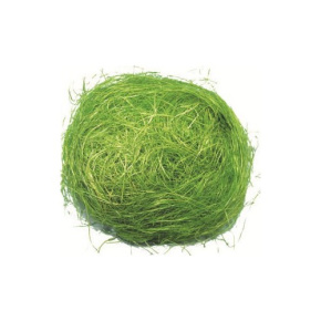 Dekoračný sisal 30g - zelený