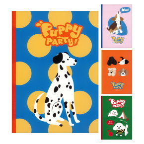 Zošit linajkový B5 M&G 40 listový Puppy Party! (4 dizajny) Zošit linajkový B5 M&G 40 listový Puppy Party! (4 dizajny)