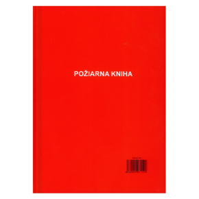 Požiarna kniha - 96 listov, tvrdá väzba (114)