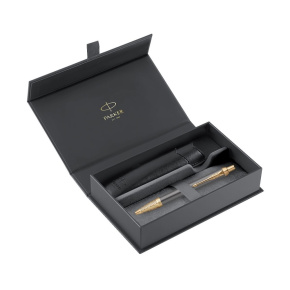 Pero guľôčkové PARKER IM Premium Arrow GT + čierne PU púzdro