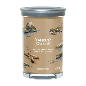 Sviečka Yankee Candle - AMBER & SANDALWOOD, veľká