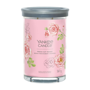 Sviečka Yankee Candle - FRESH CUT ROSES, veľká