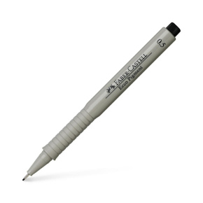 Technické pero Faber-Castell Ecco Pigment 0,5 mm - čierne