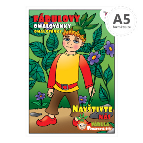 Omaľovanka A5 - Fábulové omaľovánky Omaľovanka A5 - Fábulové omaľovánky