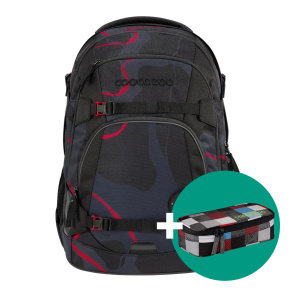 Školský ruksak coocazoo MATE, Lava Lines, certifikát AGR + Darček