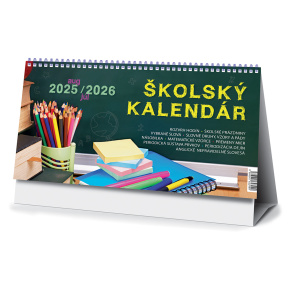 Kalendár stolový Školský 2025/2026