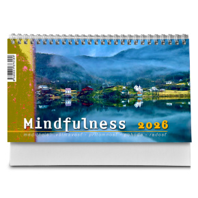 Kalendár stolový 2026 Mindfulness/Postrehy