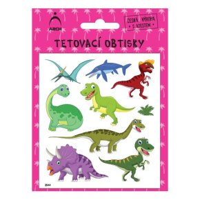Detské tetovacie obtlačky - dinosauri 04