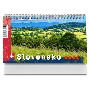 Kalendár stolový 2026 Slovensko