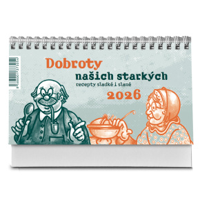 Kalendár stolový 2026 Dobroty