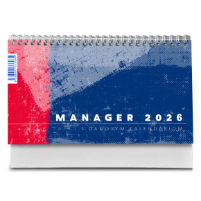 Kalendár stolový 2026 Manager
