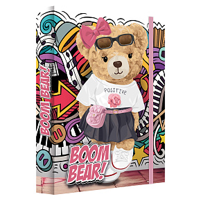 Box na zošity A4 Jumbo MAX JUNIOR S9 - Boom Bear - medveď Box na zošity A4 Jumbo MAX JUNIOR S9 - Boom Bear - medveď