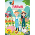 Omaľovanky so samolepkami JM A4 - Farma
