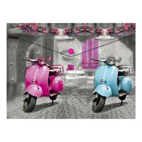 Obal PP s patentkou A4, 2 Motorcycle