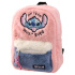 Detský batoh plyšový - Stitch ružový